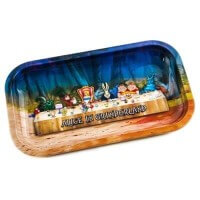 V-SYNDICATE METALL ROLLING TRAY - ALICE DINNER V-SYNDICATE METALL ROLLING TRAY - ALICE DINNER