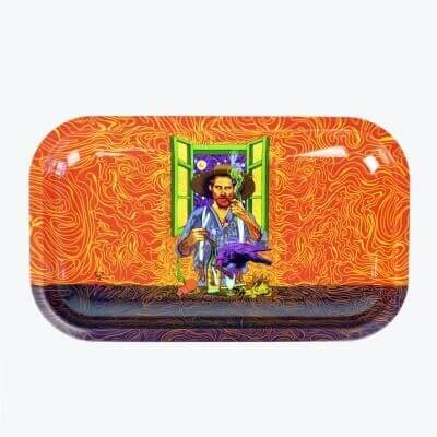 V-SYNDICATE METALL ROLLING TRAY - VAN GOGH