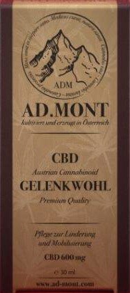 AD.MONT CBD Gelenkwohl (30 ml)
