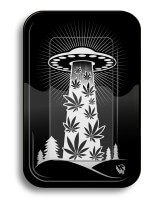 420 ALIENS Metall Rolling Tray - Small 420 ALIENS Metall Rolling Tray - Small