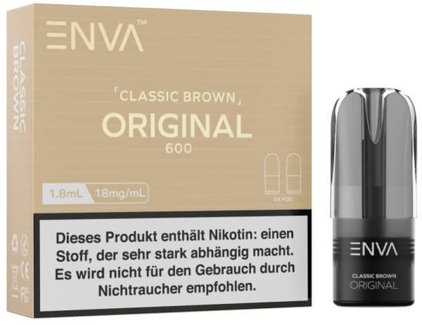 ENVA Prime Classic Brown Original 18mg 2 Stk. VE5