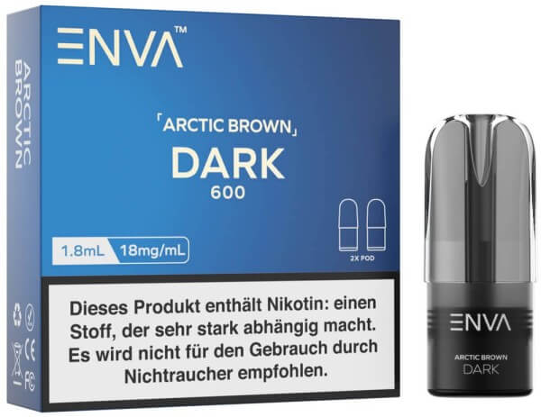 ENVA Prime Arctic Brown Dark 18mg 2 Stk. VE5